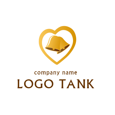 リンリンな鳴る鐘のロゴ ロゴタンク 企業 店舗ロゴ シンボルマーク格安作成販売