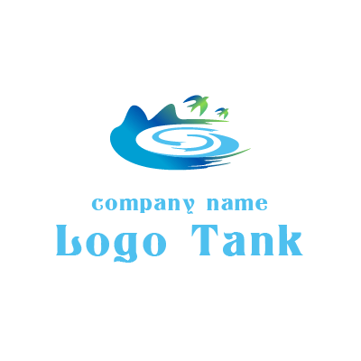翡翠 鳥 をモチーフにしたロゴ ロゴデザインの無料リクエスト ロゴタンク