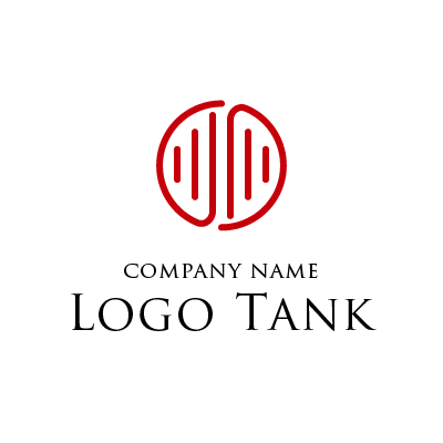 シンプルラインのロゴマーク ロゴタンク 企業 店舗ロゴ シンボルマーク格安作成販売