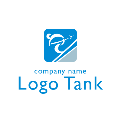 サーベルをイメージしたロゴマーク ロゴタンク 企業 店舗ロゴ シンボルマーク格安作成販売