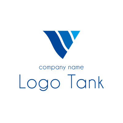 アルファベットの V ロゴ ロゴタンク 企業 店舗ロゴ シンボルマーク格安作成販売