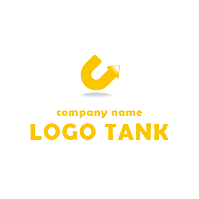 アルファベットの U ロゴ ロゴタンク 企業 店舗ロゴ シンボルマーク格安作成販売