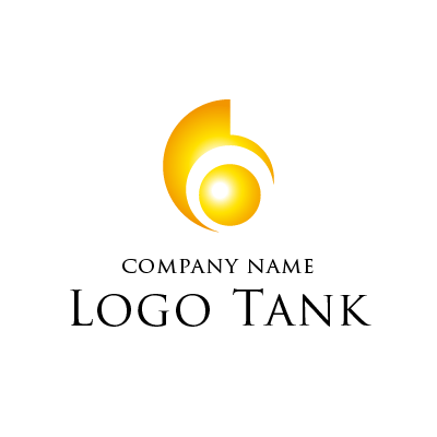 未来的な“C”ロゴ