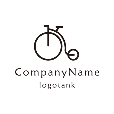 自転車ロゴ 自転車屋ロゴ / 自転車メーカーロゴ / カフェロゴ / ロードバイクロゴ /,ロゴタンク,ロゴ,ロゴマーク,作成,制作