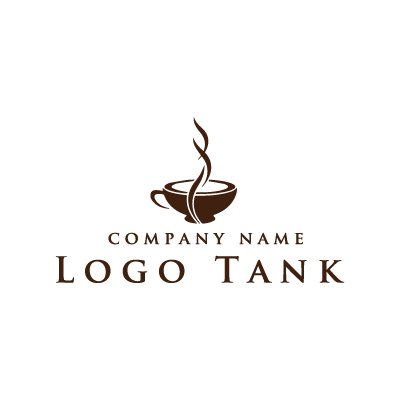 コーヒーカップのロゴ
