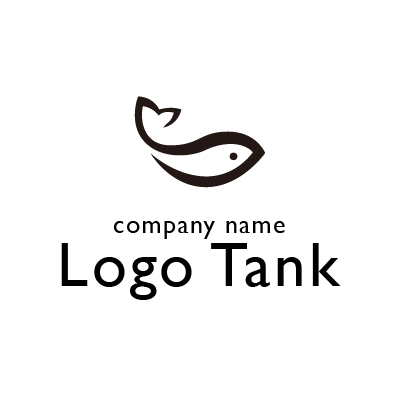 魚屋ですが カフェにも使えるようなロゴ ロゴデザインの無料リクエスト ロゴタンク