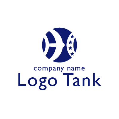 飛行機のロゴマーク ロゴタンク 企業 店舗ロゴ シンボルマーク格安作成販売