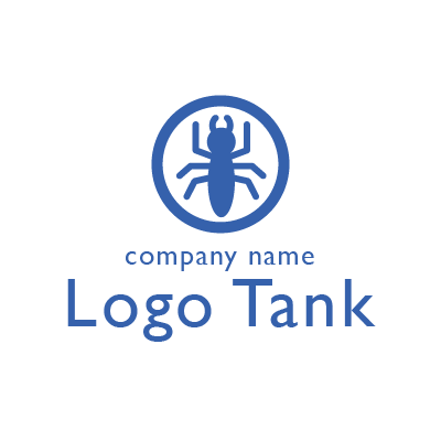 アリのイラストロゴマーク ロゴタンク 企業 店舗ロゴ シンボルマーク格安作成販売