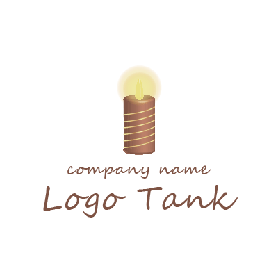 キャンドルのイラストを使ったロゴ作成をお願いします ロゴデザインの無料リクエスト ロゴタンク