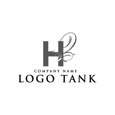アルファベットのHのロゴ 未設定,ロゴタンク,ロゴ,ロゴマーク,作成,制作