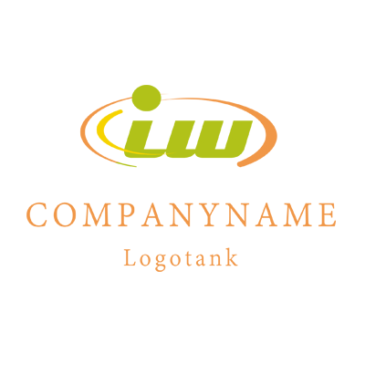 “I”と“W”のロゴ