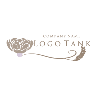 花束 ブーケをモチーフにしたロゴをお願いします ロゴデザインの無料リクエスト ロゴタンク