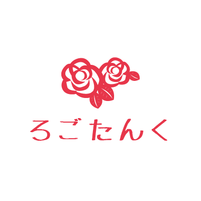 椿の和風ロゴ