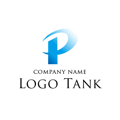 アルファベットのpのロゴ ロゴタンク 企業 店舗ロゴ シンボル