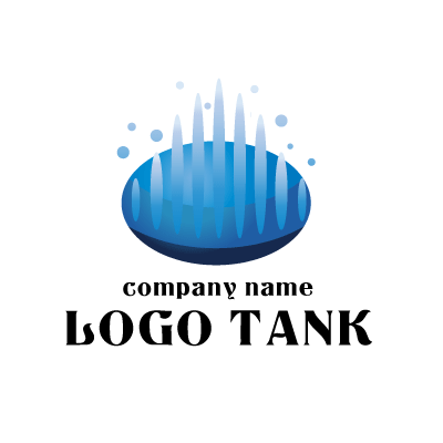 水のしぶきのロゴマーク 未設定,ロゴタンク,ロゴ,ロゴマーク,作成,制作