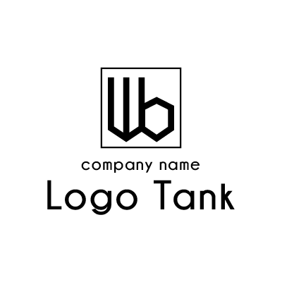 “W”と“ｂ”または“o”ロゴ