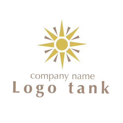 オシャレな太陽 ロゴデザインの無料リクエスト ロゴタンク