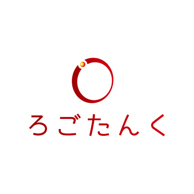 シンプルなアルファベットのOのロゴ