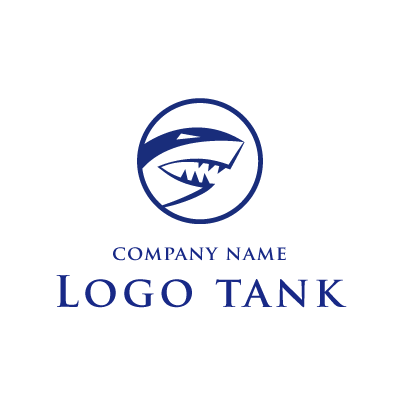 サメをモチーフにしたロゴ 動物ロゴ / 生き物ロゴ / 海ロゴ / 鮫ロゴ / シャチロゴ / ジョーズロゴ / 怪物ロゴ / 映画ロゴ / 凶暴ロゴ / 怖いロゴ /,ロゴタンク,ロゴ,ロゴマーク,作成,制作
