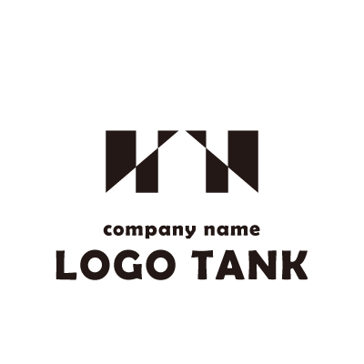 幾何学のロゴ ロゴタンク 企業 店舗ロゴ シンボルマーク格安作成販売