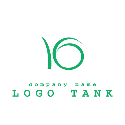 数字の16のロゴ ロゴタンク 企業 店舗ロゴ シンボルマーク格安作成販売