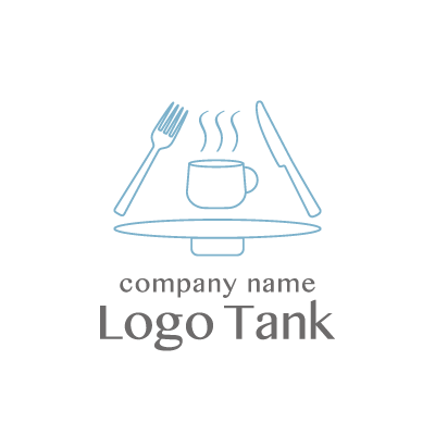 おしゃれなカフェのロゴ ロゴタンク 企業 店舗ロゴ シンボルマーク格安作成販売