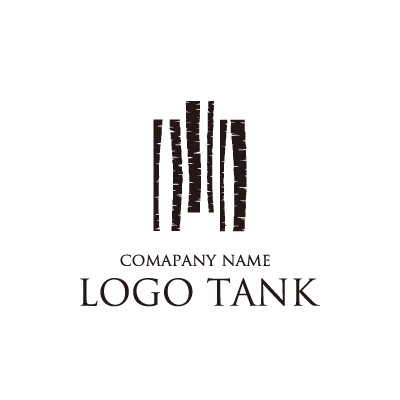白樺の木のロゴをお願いします ロゴデザインの無料リクエスト ロゴタンク