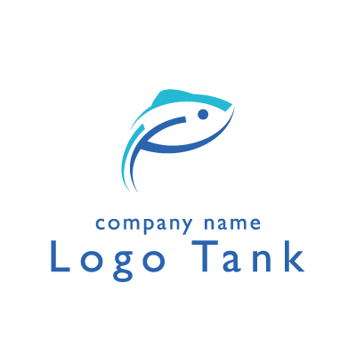 和風で魚 ロゴデザインの無料リクエスト ロゴタンク