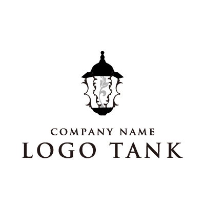モダンなランプのロゴ