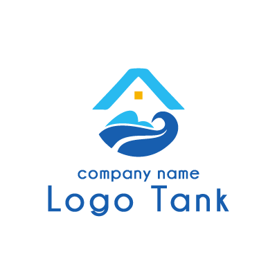自然をイメージしたロゴ ロゴタンク 企業 店舗ロゴ シンボルマーク格安作成販売