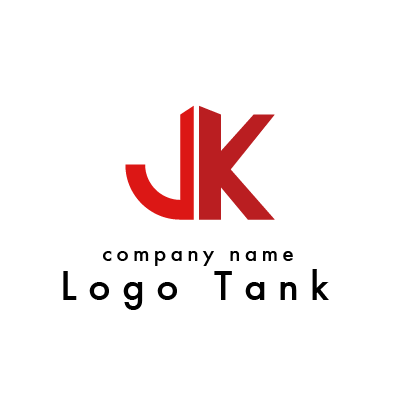 アルファベットJとKを組み合わせたロゴ
