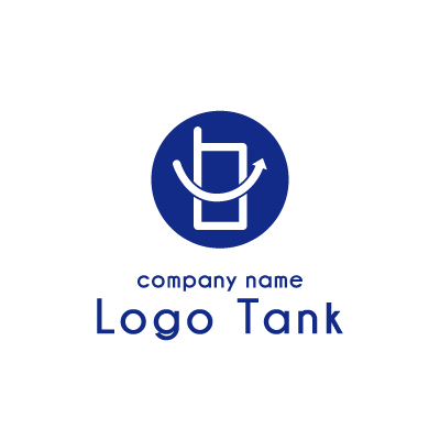 スマホ 携帯のロゴ ロゴタンク 企業 店舗ロゴ シンボルマーク格安作成販売