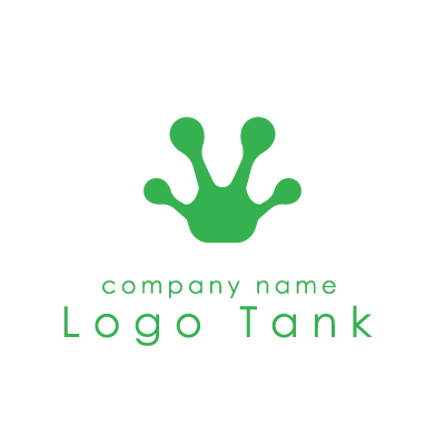 カエルのロゴ ロゴデザインの無料リクエスト ロゴタンク