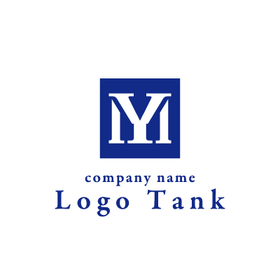 Mとyを重ね合わせたロゴマーク ロゴタンク 企業 店舗ロゴ シンボルマーク格安作成販売
