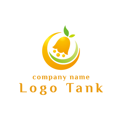 スズランのロゴ ロゴタンク 企業 店舗ロゴ シンボルマーク格安作成販売