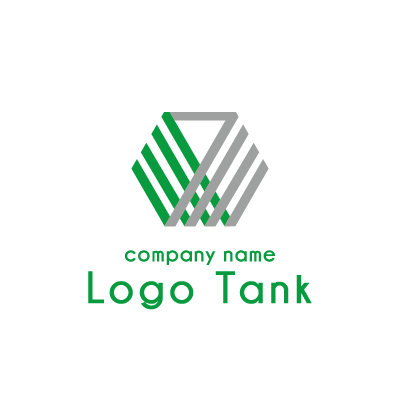 複数の交差するラインのロゴマーク ロゴタンク 企業 店舗ロゴ シンボルマーク格安作成販売