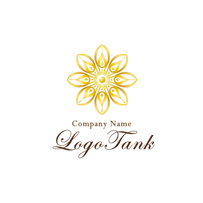 アクセサリー用の花やリーフのロゴ ロゴデザインの無料リクエスト ロゴタンク