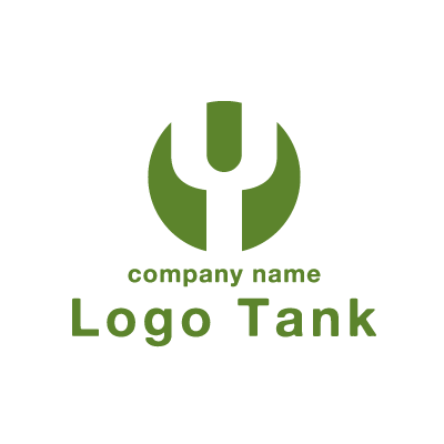 Y をモチーフにしたロゴ ロゴタンク 企業 店舗ロゴ シンボルマーク格安作成販売