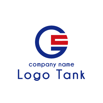 アルファベットGを図形化したロゴ