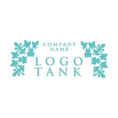 ハワイアンなフレームロゴ ロゴタンク 企業 店舗ロゴ シンボルマーク格安作成販売
