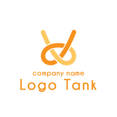 つながりをイメージしたロゴ ロゴタンク 企業 店舗ロゴ シンボルマーク格安作成販売