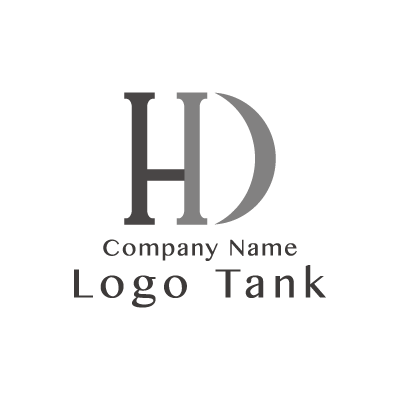HとDの文字を表したロゴ