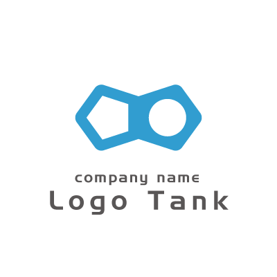 ナットで無限大マークを表現したロゴ ロゴタンク 企業 店舗ロゴ シンボルマーク格安作成販売