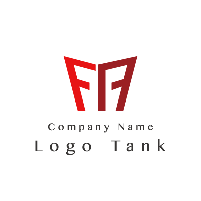FやRをイメージしたロゴ