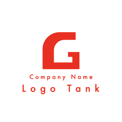 シンプルでポップなGのロゴ アルファベット / G / シンプル / ポップ / 親しみ / 建築 / 自動車 / IT / 通信 / ロゴ作成 / ロゴマーク / 制作 /,ロゴタンク,ロゴ,ロゴマーク,作成,制作