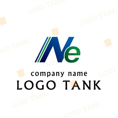 「N」と「e」のロゴ