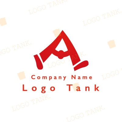 歩くAのロゴ