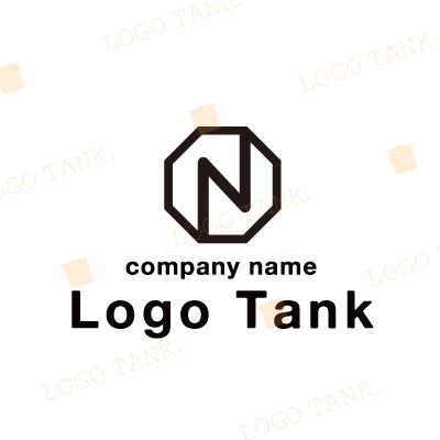 Nをモチーフにしたロゴ