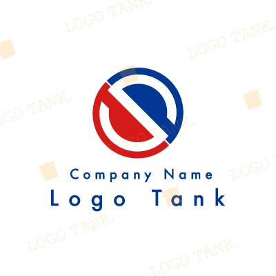 2色で展開したSのロゴ