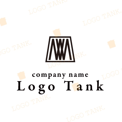「W」をモチーフにしたロゴ